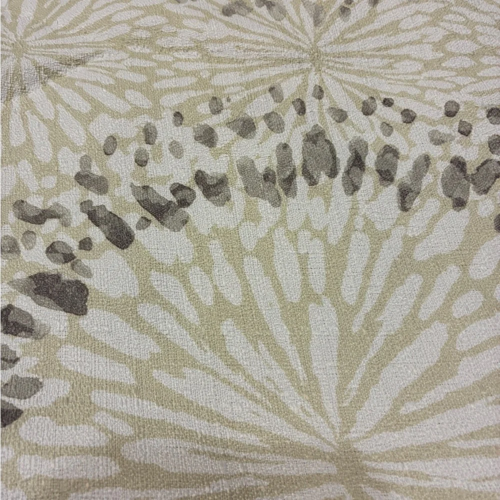Floral Patterned Curtains 36.5” W x 82” L